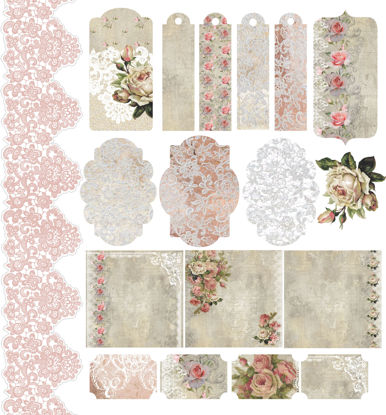 Picture of Rose Garden Cutout Sheet