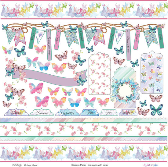 Picture of Butterfly Cutout Sheet