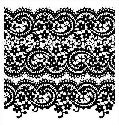 Picture of Lace Chipboard 10"X10