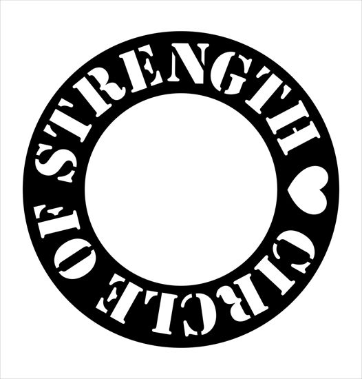 Picture of Circle of Strength Chipboard 80X80