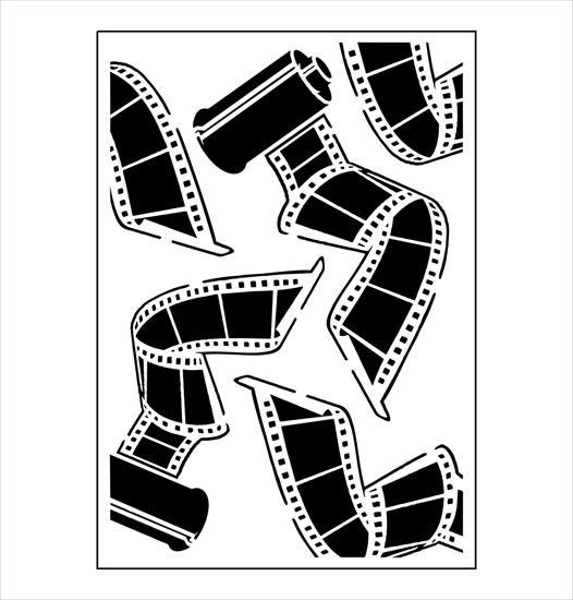 Picture of Film Strips A5 - Stencil