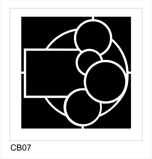 Picture of CB07 - Shape Stencil