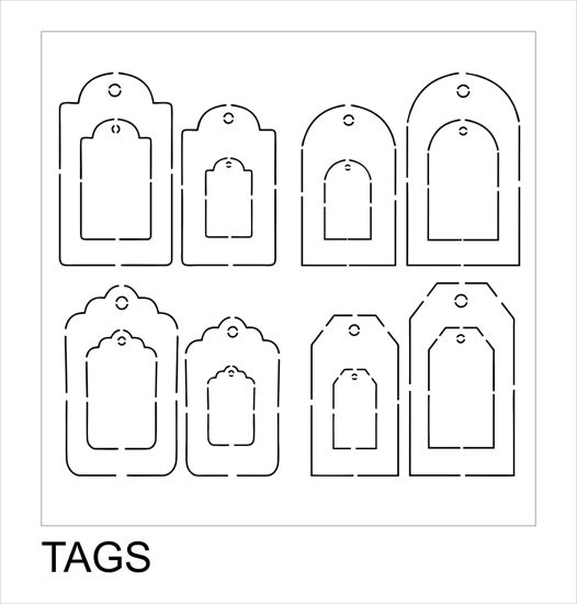 Picture of TAGS - Stencil