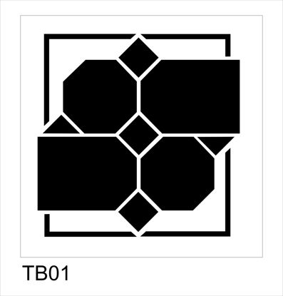 Picture of TB01 - Shape Stencil