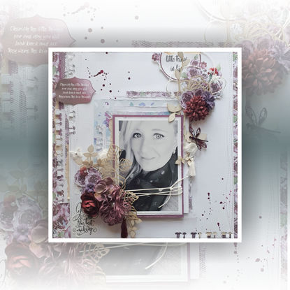 Picture of Joy Single Page Scrapbook kit - Teresa