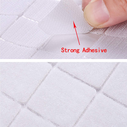 Picture of Velcro Squares 60 Pair - Square White