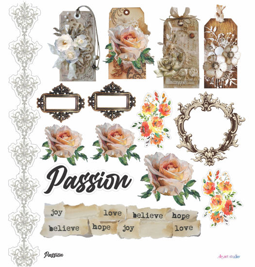 Picture of Passion Cutout Sheet