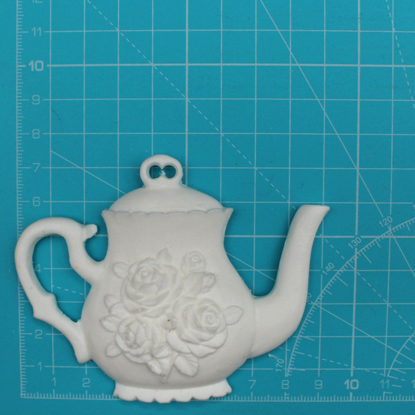 Picture of PT075 -  Small Kettle with Flowers