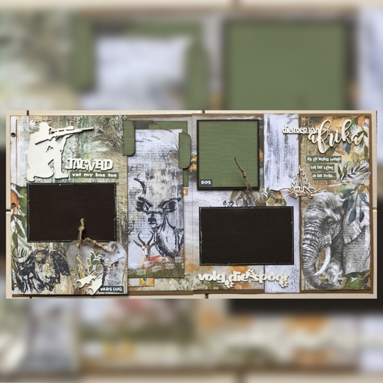 Picture of Jagveld / Hunt Scrapbooking Kit - Michelle Van Wyk