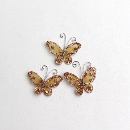 Picture of Wire Net Butterfly -Brown - Silver - 203075-012