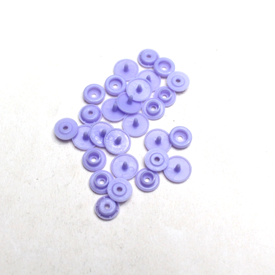 Picture of PVC Snap Button - 12mm - Purple