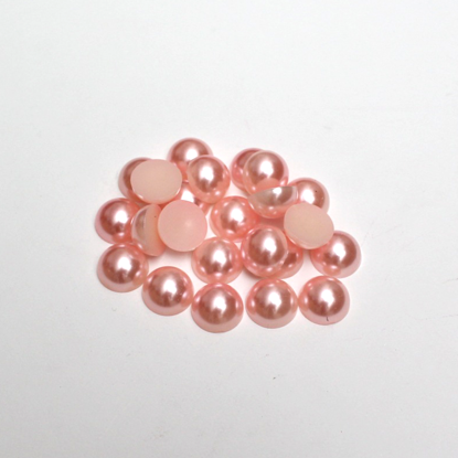 Picture of 202035-026 - Pearly Flat Beads - Light Pink 14mm