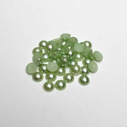 Picture of 202035-029 - Pearly Flat Beads - Mint 14mm