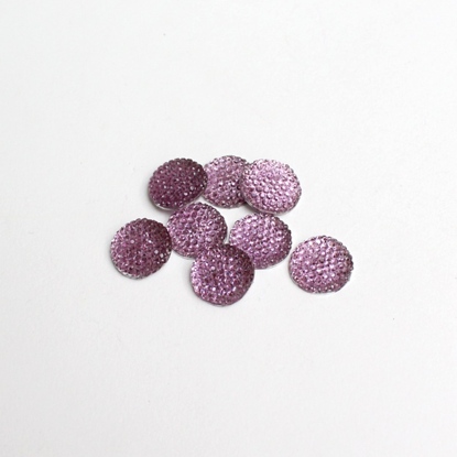 Picture of 204316-041 - Rhinestone Round - Mauve