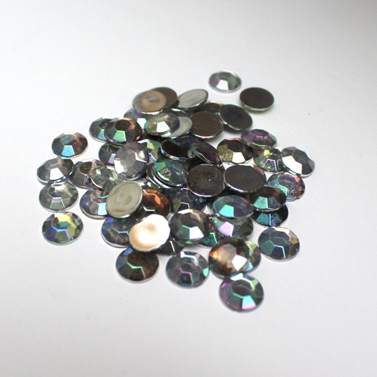 Picture of 202732 - Rhinestone Round 14mm x 25g - Clear