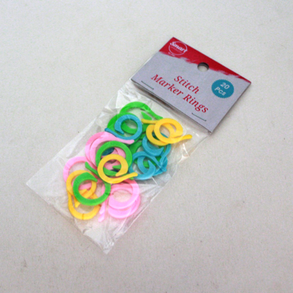 Picture of 62098 - Plastic Stitch Rings - 20 pcs