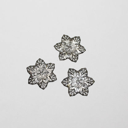 Picture of 107081 - EC-032 Metal Daisy Motif 30mm