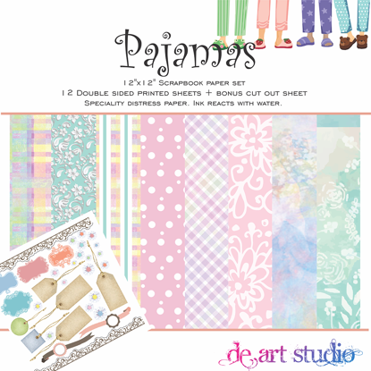 Picture of Pajamas 12"x12" Paper Pack