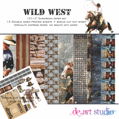 Picture of Wild West 12"x12" Paper Pack