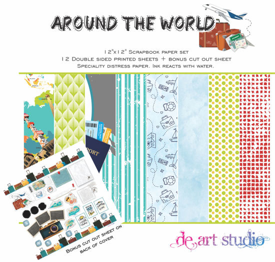 Picture of Around the World 12"x12" Paper Pack