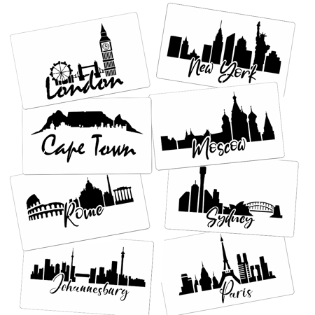 Picture for category City Skylines - Stencils