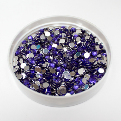 Picture of 202737-02 - Rhinestone Round 4mm Purple-Blue