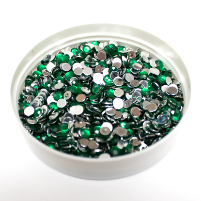 Picture of 202737-05 - Rhinestone Round 4mm Green