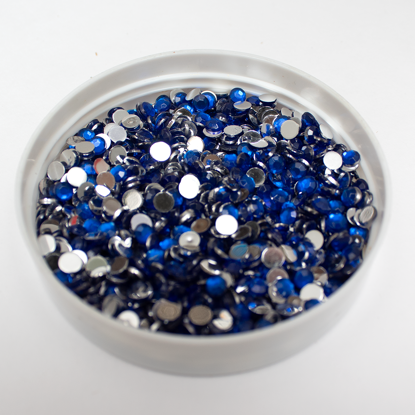 Picture of 202737-07 - Rhinestone Round 4mm Royal Blue