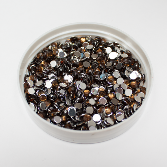 Picture of 202737-08 - Rhinestone Round 4mm Brown