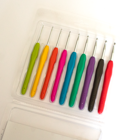 Picture of Soft Touch Crochet Hook Set - 9pcs