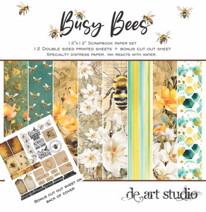 Picture of Busy Bees 12"X12" Paper Pack