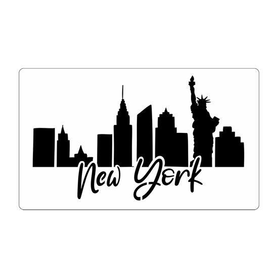 Picture of Travel City - New York - Stencil A5