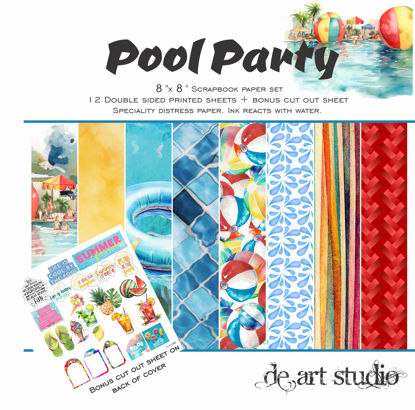 Picture of Pool Party 8"X8" Paper Pack