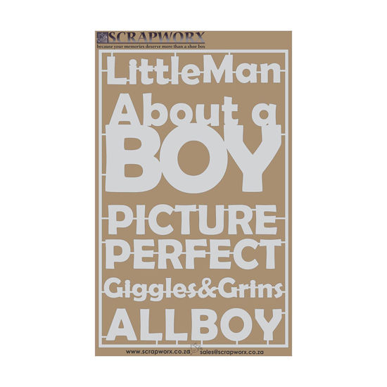 Picture of Greyboard CutOuts - About a Boy - All Boy