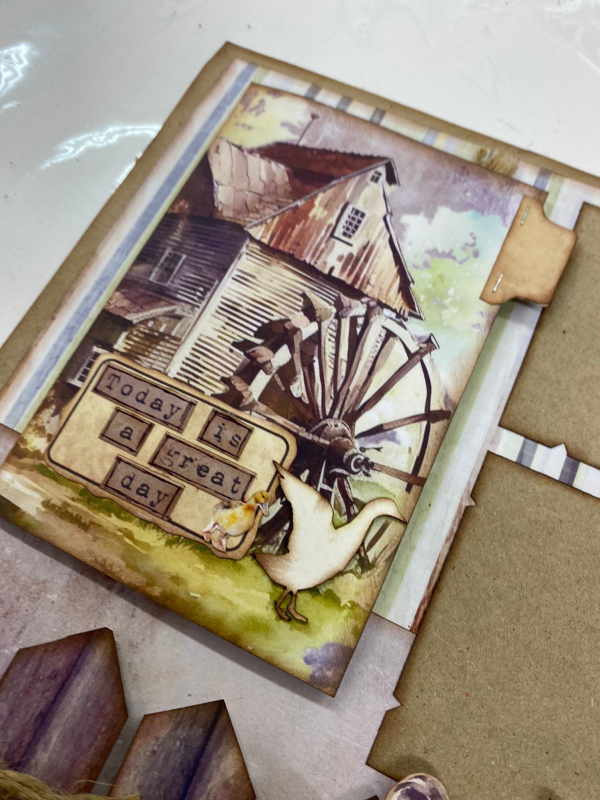 De Art Studio - Old mcDonald had a Farm Double Page Scrapbooking Kit ...