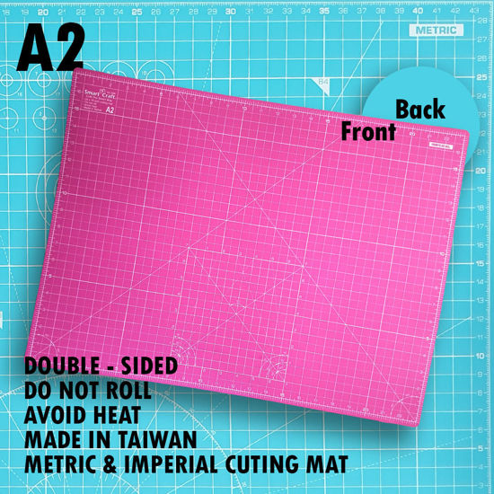 Picture of Cutting Mat A2 - Blue & Pink