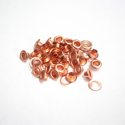 Picture of Rose Gold Eyelets - 4mm 20pcs