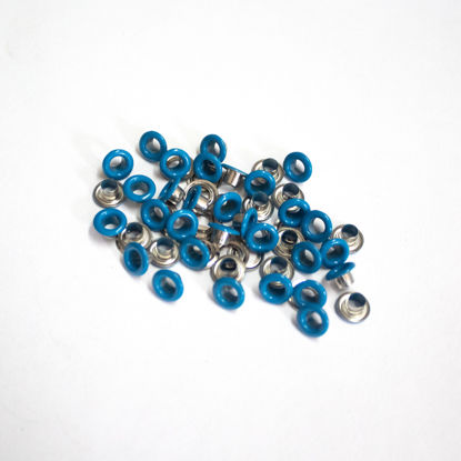 Picture of Blue Eyelets - 4mm 20pcs