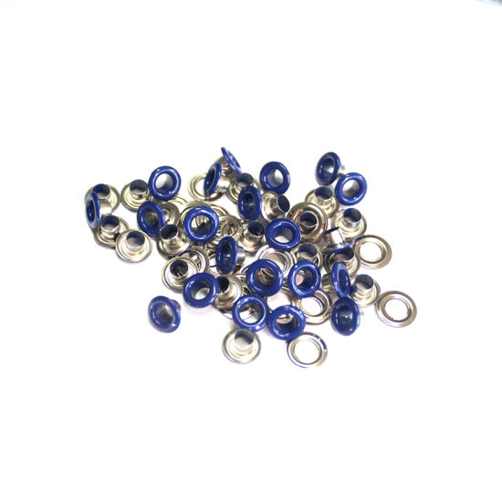 Picture of Navy Blue Eyelets - 4mm 20pcs