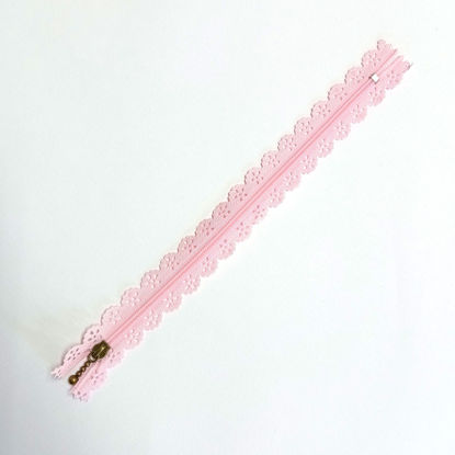 Picture of Pink - Lace Cutout Zipper