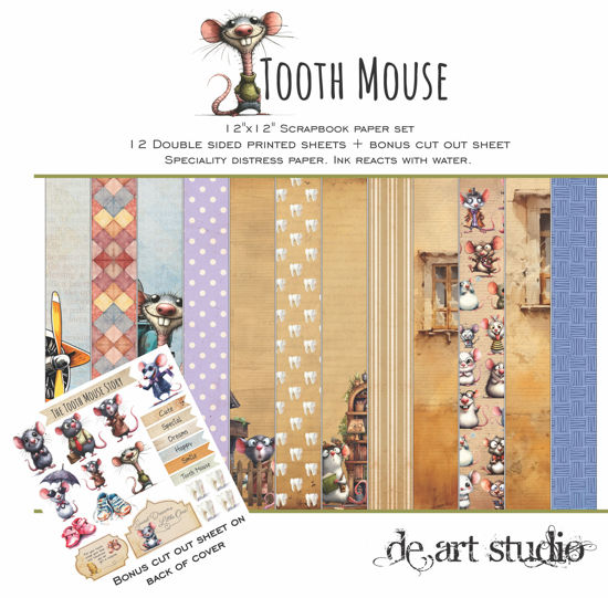 Picture of Tooth Mouse 12"X12" Paper Pack