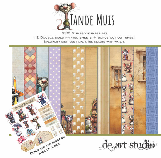 Picture of Tande Muis 8"X8" Paper Pack