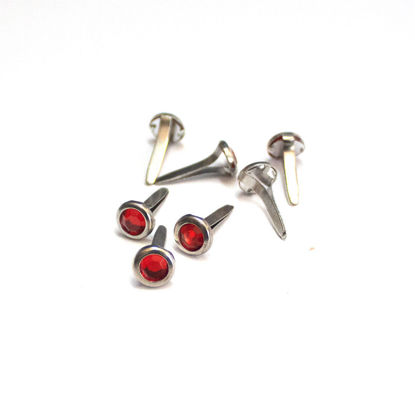 Picture of 6mm Red - Crystal Brads