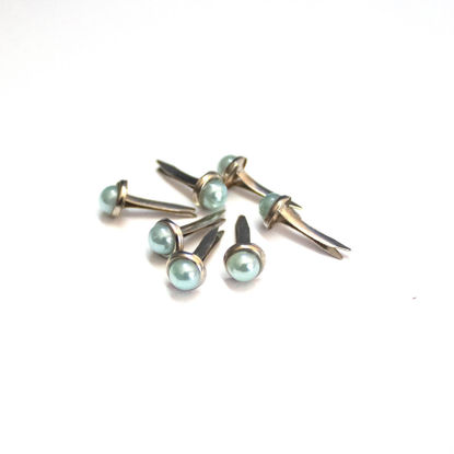 Picture of 6mm Light Blue - Pearl Brads