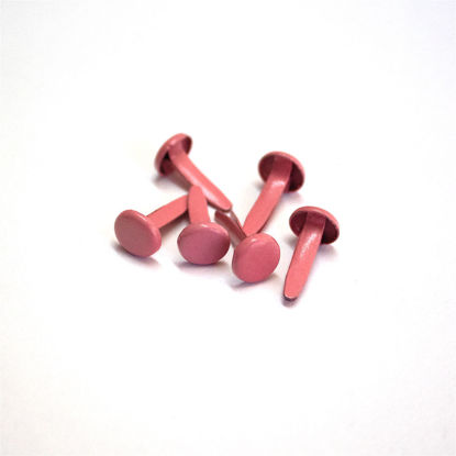 Picture of 8mm Petal Pink - Plain Brads