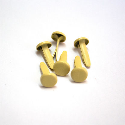 Picture of 8mm Butter Cream - Plain Brads