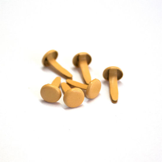 Picture of 8mm Mustard - Plain Brads