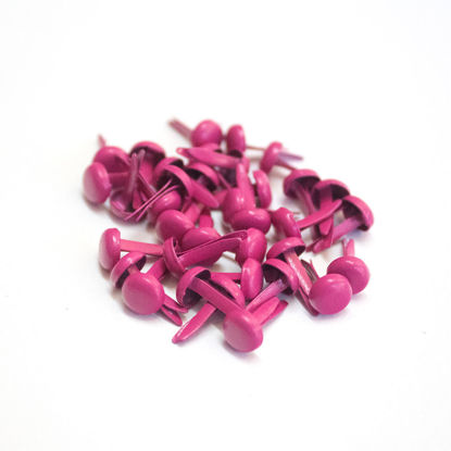 Picture of 6mm Dark Pink - Plain Brads