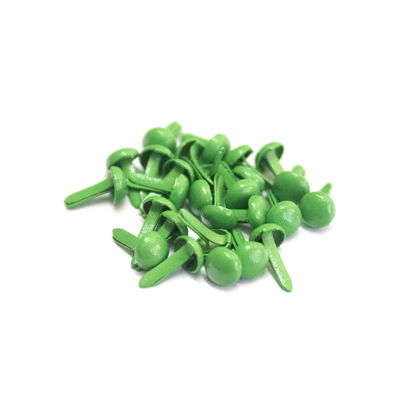 Picture of 4mm Green - Plain Brads