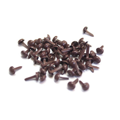 Picture of 4mm Dark Brown - Plain Brads